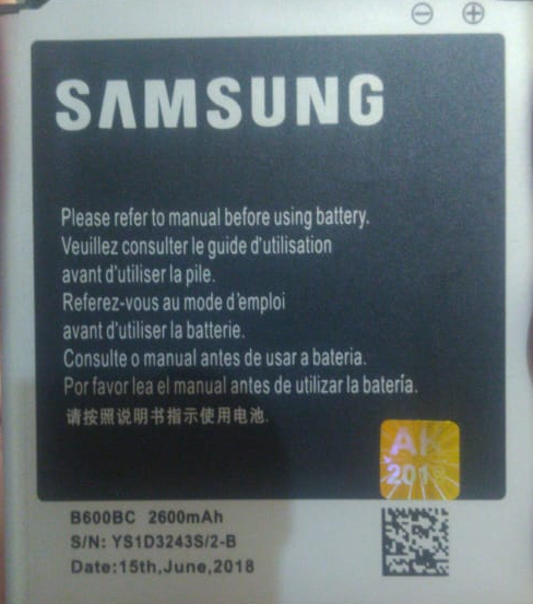  - Baterias    Cod. BATERIA SAMSUNG S4 B600BC